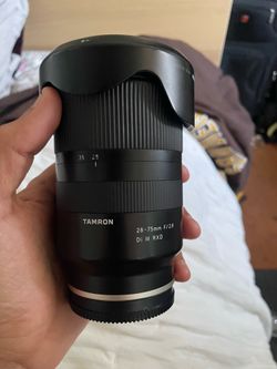Tamron 28-75mm F2.8 lens for Sony Emount