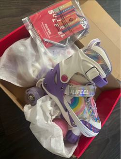 NEW Sulifeel roller skates size 10/11 girls