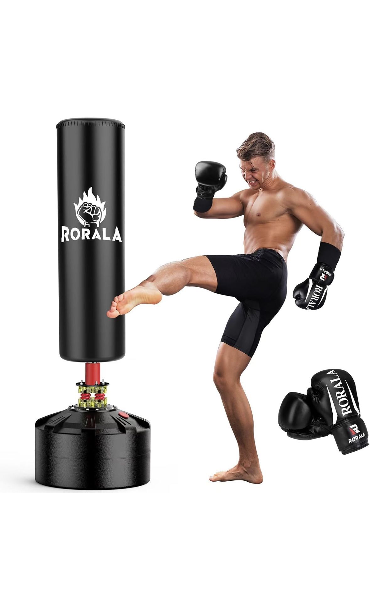 Rorala Punching Bag Brand New With Gloves