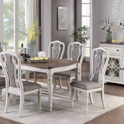 7 Pcs Dining Table Set