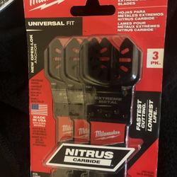 Milwaukee Multi Tool Metal Blades 
