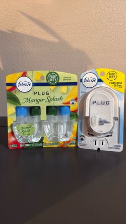Febreze Plug Mango Splash Refills + Warmer Set
