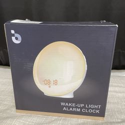 Radio Clock With Light