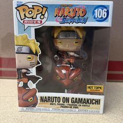 Naruto On Gamakichi Funko Pop