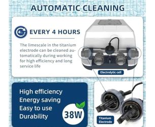 Saltwater Chlorinator System For Pools