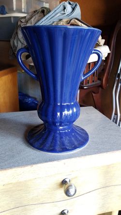 Blue vase