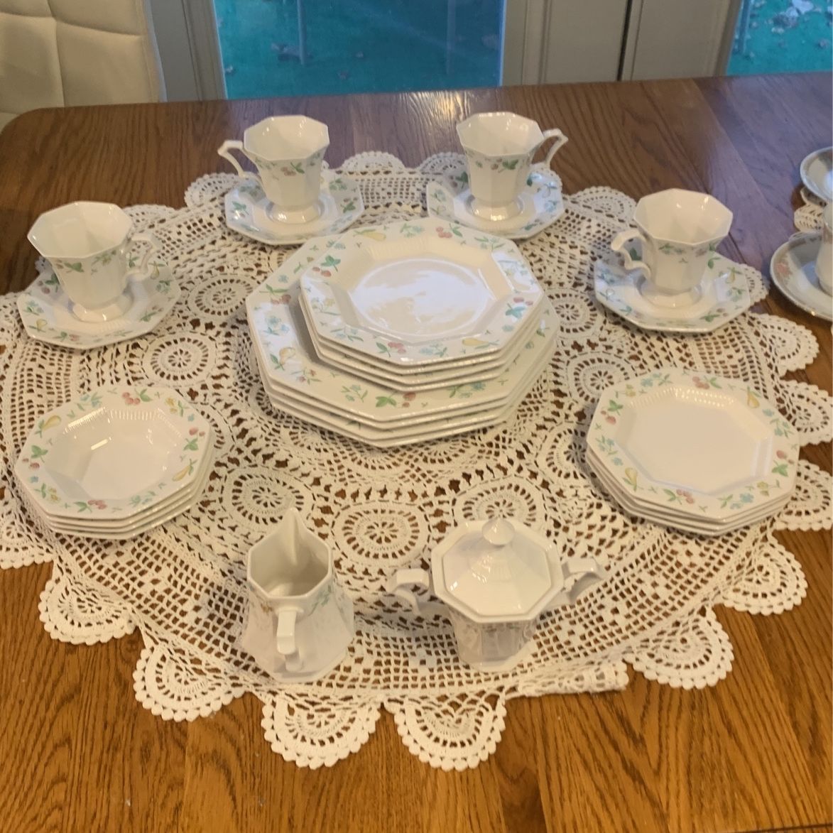 26 Piece Of Independence Ironstone By Castleton China Set