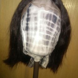 REAL HUMAN HAIR LACE FRONT WIG