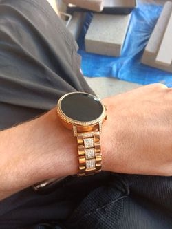 Fossil rose gold