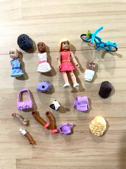 American Girl Doll Mega Bloks Lego Lot