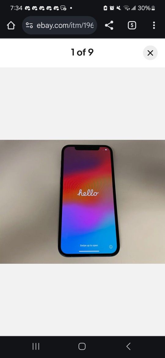Iphone 12 Blue Unlocked Clean IMEI