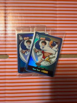 One piece dodgers promotional card luffy 950 each