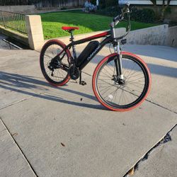 Ebike Like New Garage Kept Size Medium Wheels 26 " 21 Speeds Super Fast 30mph 