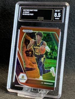2021 Prizm Draft Picks 🔥 Ja Morant 🔥 Red Prizm /299 GMA 8.5 NM-MT 💎 - Memphis Grizzlies 