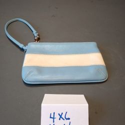 Vintage Coach Leather Wristlet Wallet 