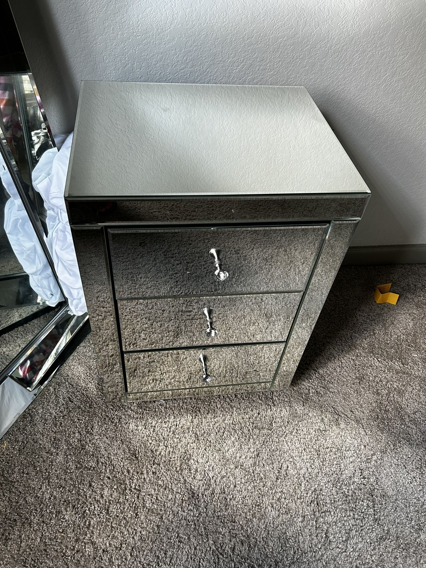 Mirrored Nightstands