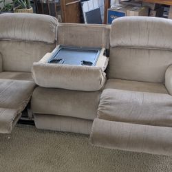 FREE LA-Z-BOY Double Recliner Couch 