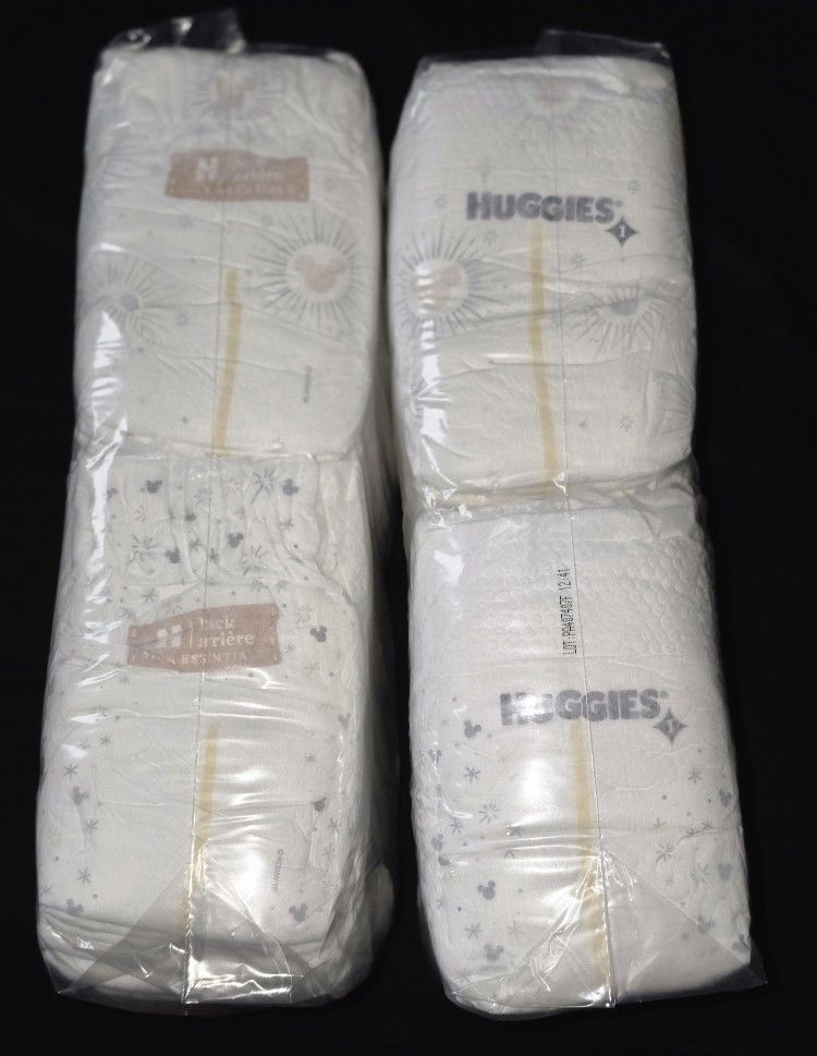 Huggies Skin Essentials Diapers Size 1 New
