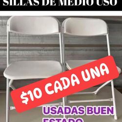 total of 40 chairs $10 each 