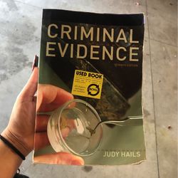 Criminal Evidence By Halls