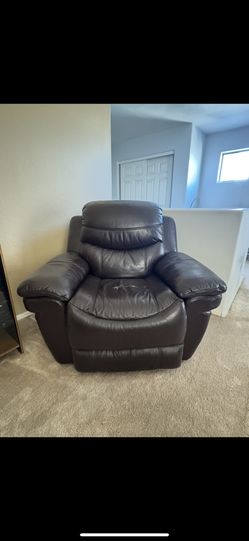 Electric Leather Reclining Chair 