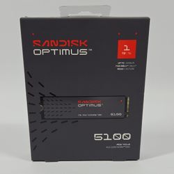 New SanDisk 2280mm OPTIMUS 1TB M.2 NVMe Gen 4.0 x 4 SSD SDSP51100TAN-000G1