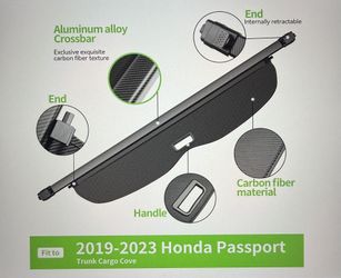 Honda passport Cargo Cover