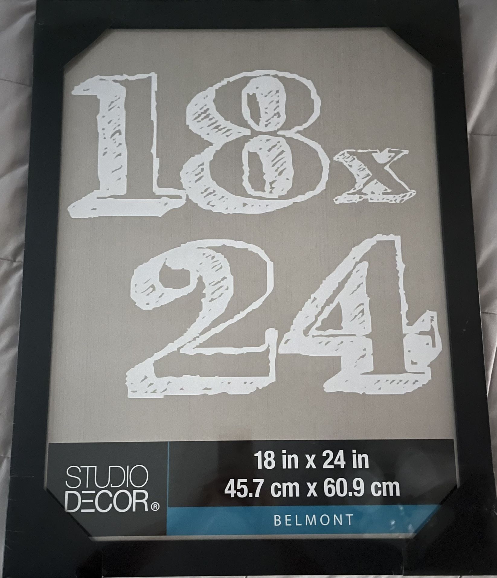 18x24 Thick Black Frame