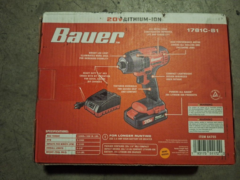 Bauer Impact Driver