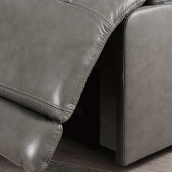 Dovestone Leather Power Reclining Sofa Couch with Power Headrests for Sale in Tempe AZ OfferUp