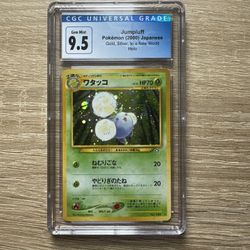 1999 Pokemon Jumpluff Neo Genesis #189 Holo Japanese CGC 10 GEM MINT
