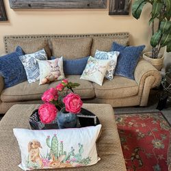 3 seat sofa XL chair and ottoman