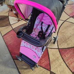Baby Stroller For Girl...In Good Condition, Asking For Negotiable Price!!