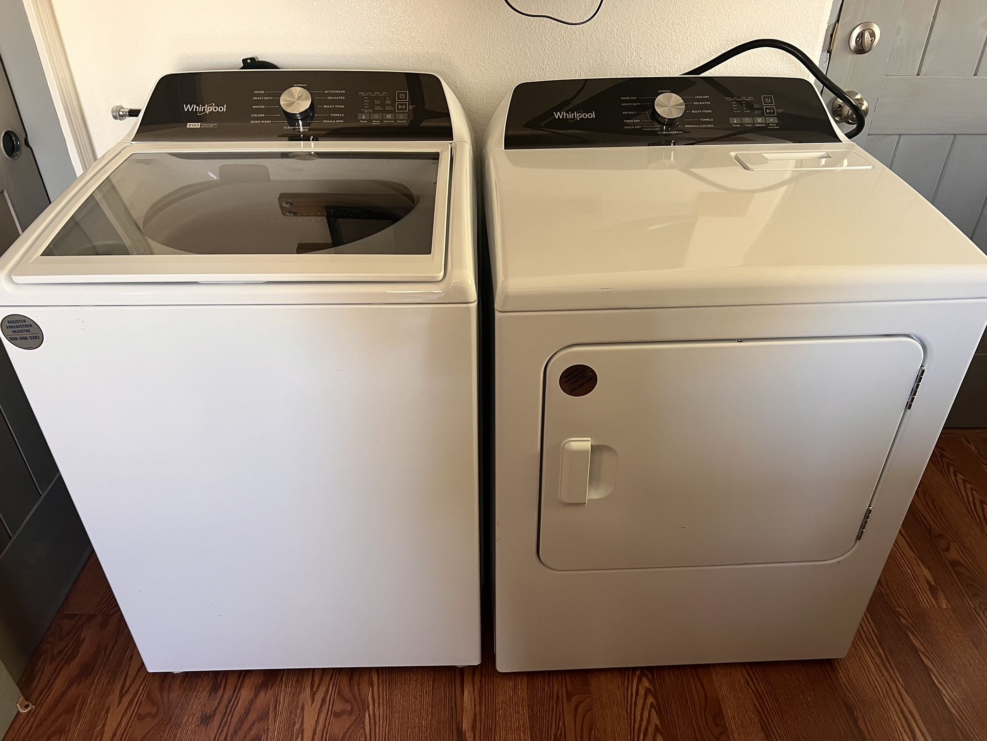 Whirlpool Washer & Dryer