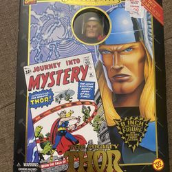 1998 Vintage TOY BIZ The Mighty Thor Famous Cover Series 8 inch RARE NEW