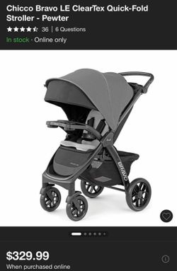 Chicco Bravo Quickfold Stroller