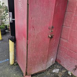 Iron Cabinet  Heavy Duty  H 70" X W 38" X D 25 