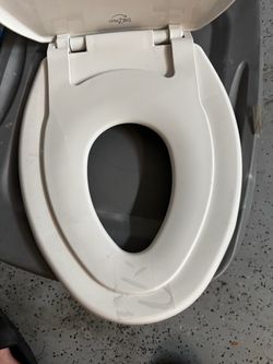 Little2Big Toilet Seat with Built-In Child Seat