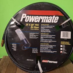 Coleman  Powermate 25'x3/8 Black 200 PSI Pvc Air Hose-$18.00