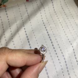 Real 925 Sterling Silver Wedding Ring Size 7