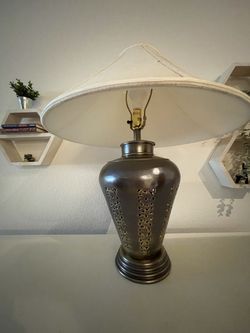 Elegant & Authentic Frederick Cooper Lamp - Antique Bronze - Mid-Century Modern