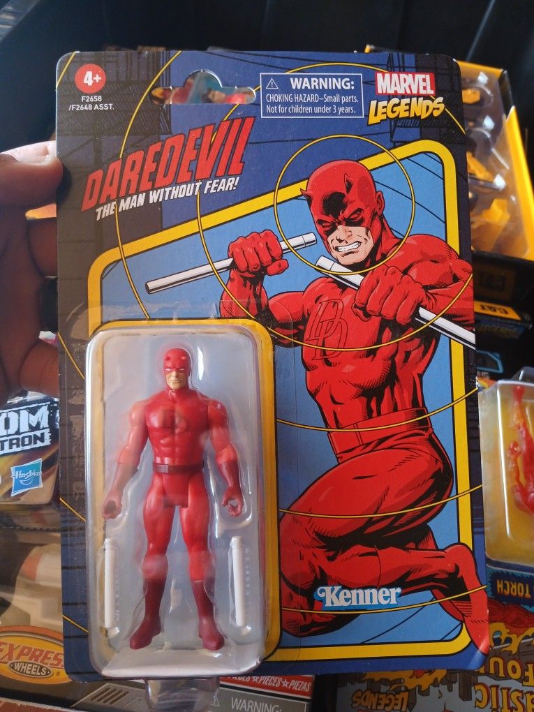 DAREDEVIL the man without Fear 5" Action Figure made By Kenner Toys