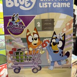 Bluey Shopping List Game