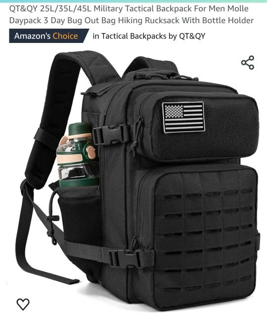 Military Tactical Backpack 

