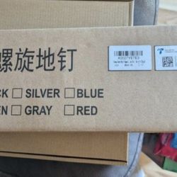 Heavy Duty Trampoline Anchor Kit New In Box Moving Sale Everything Goes!