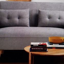 Almost New . Smoke Free Pet Free Household ‘s guest couch almost never used. Sofa / Loveseat (Dimensions In The Picture) 