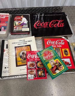 For the Coca-Cola collector  11 collectable Coca Cola books .   In good condition   $40 for all