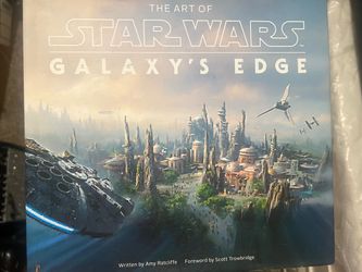 The Art of Star Wars Galaxy's Edge Hardcover Art Book Amy Ratcliffe Abrams