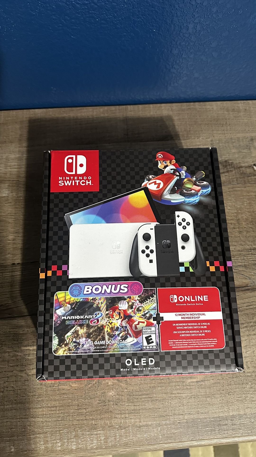 OLED Nintendo Switch - Mariokart Edition (DOES NOT COME WITH MARIOKART)