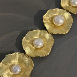 Pearl Flower Bracelet 